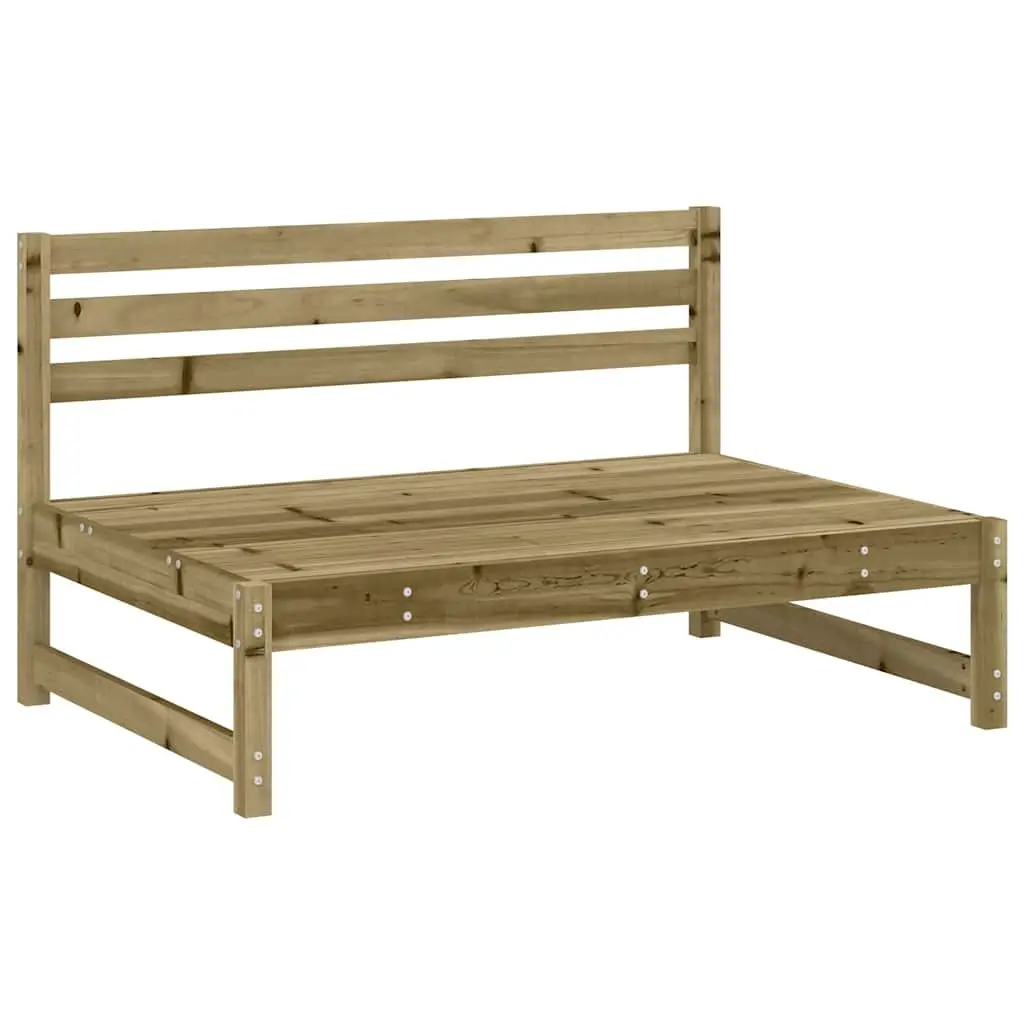 Middle Sofa Section 120x80 cm in Impregnated Pine Wood