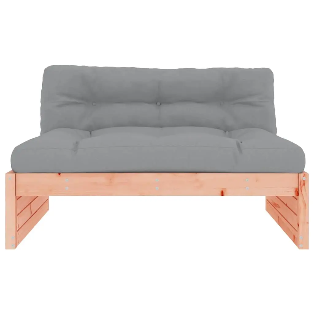 Middle Sofa 120x80 cm Solid Wood for Outdoors