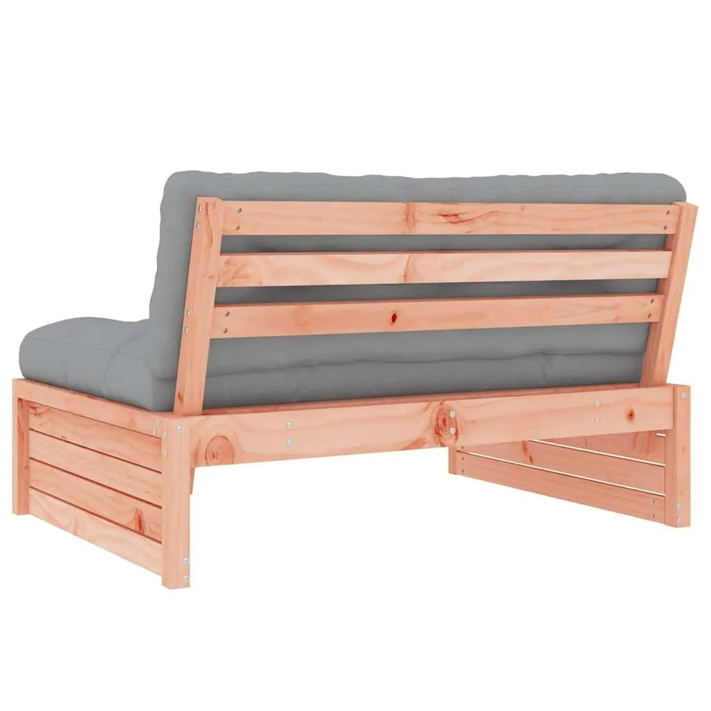Middle Sofa 120x80 cm Solid Wood for Outdoors