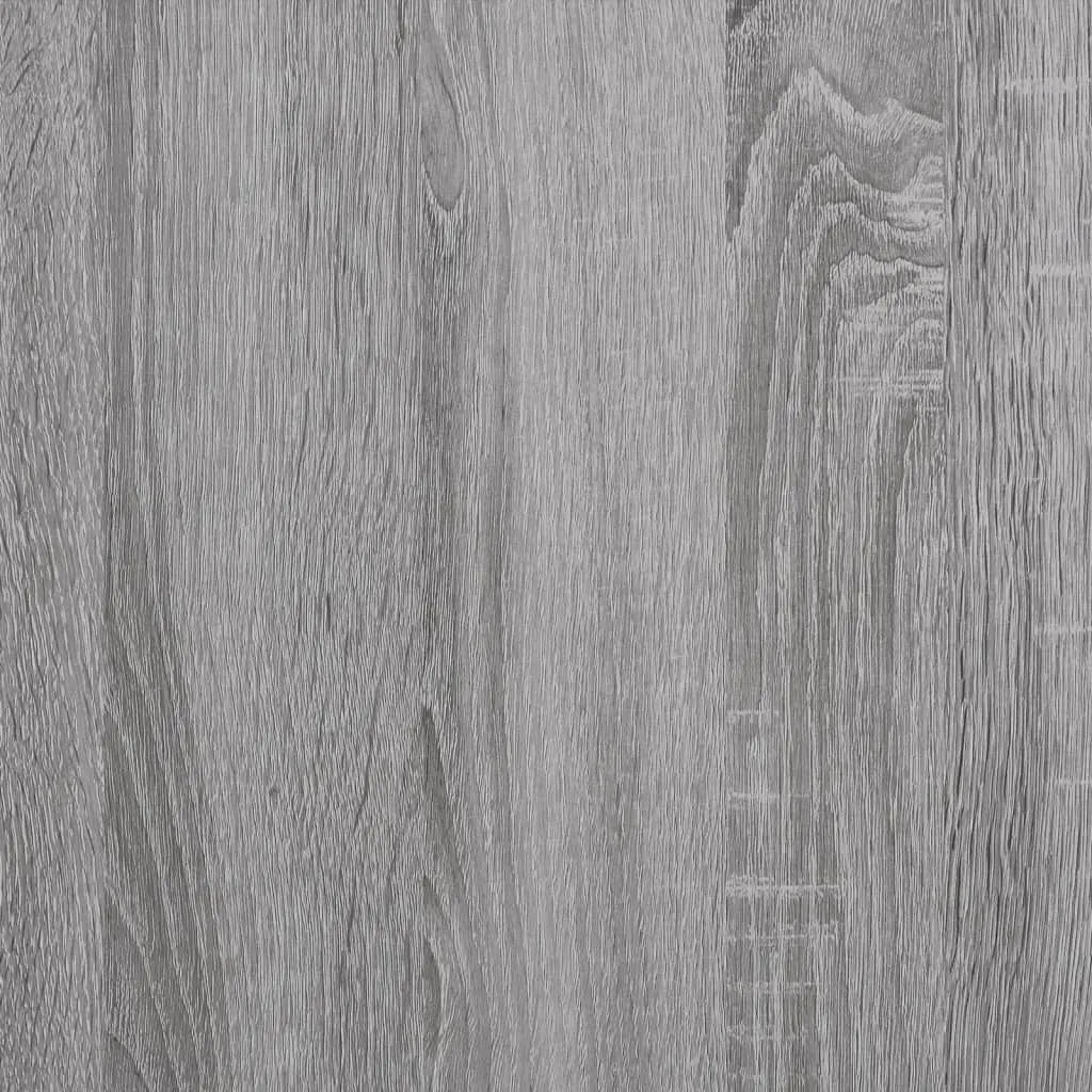 End Tables Engineered Wood 40 x 42 x 50 cm Grey 2 pcs