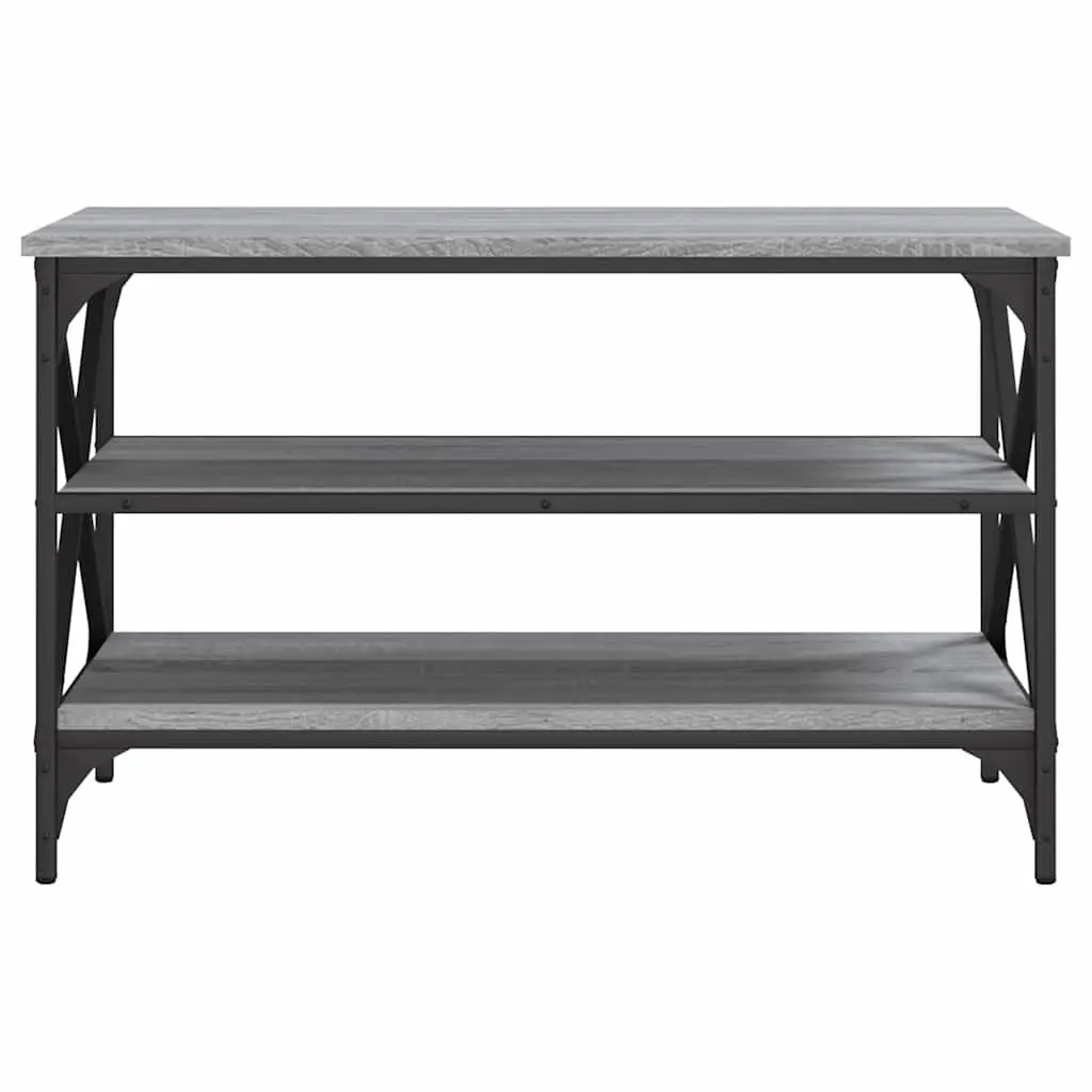 Grey Sonoma Engineered Wood TV Cabinet