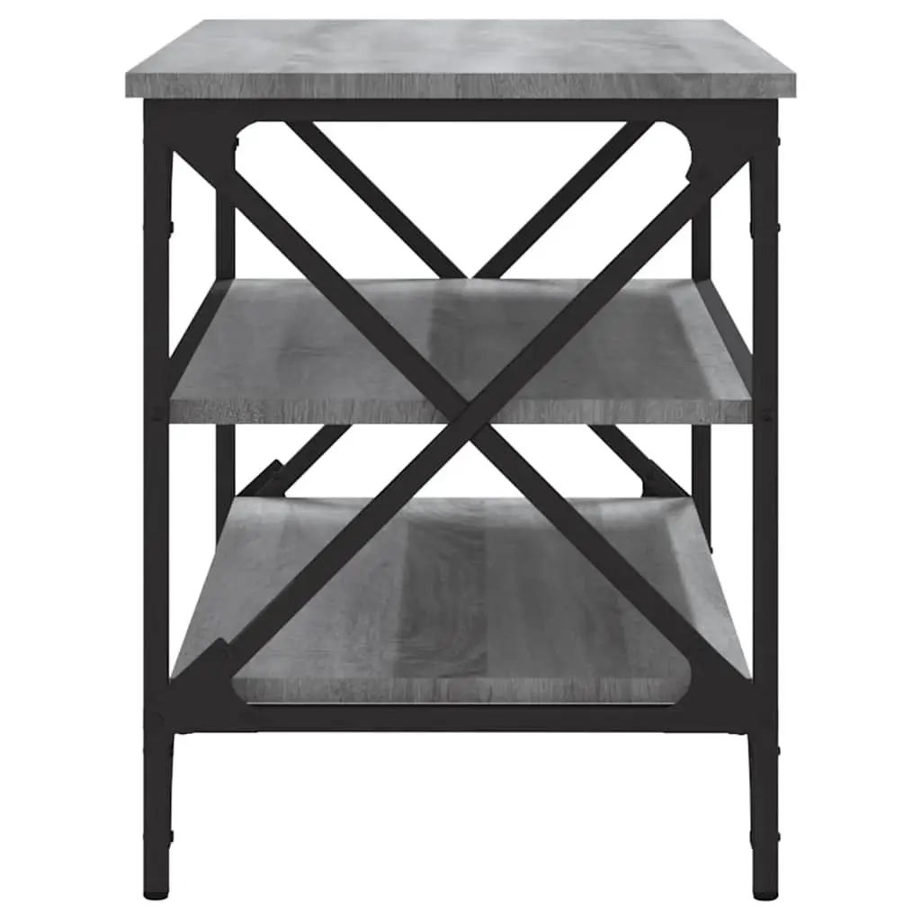 Grey Sonoma Engineered Wood TV Cabinet