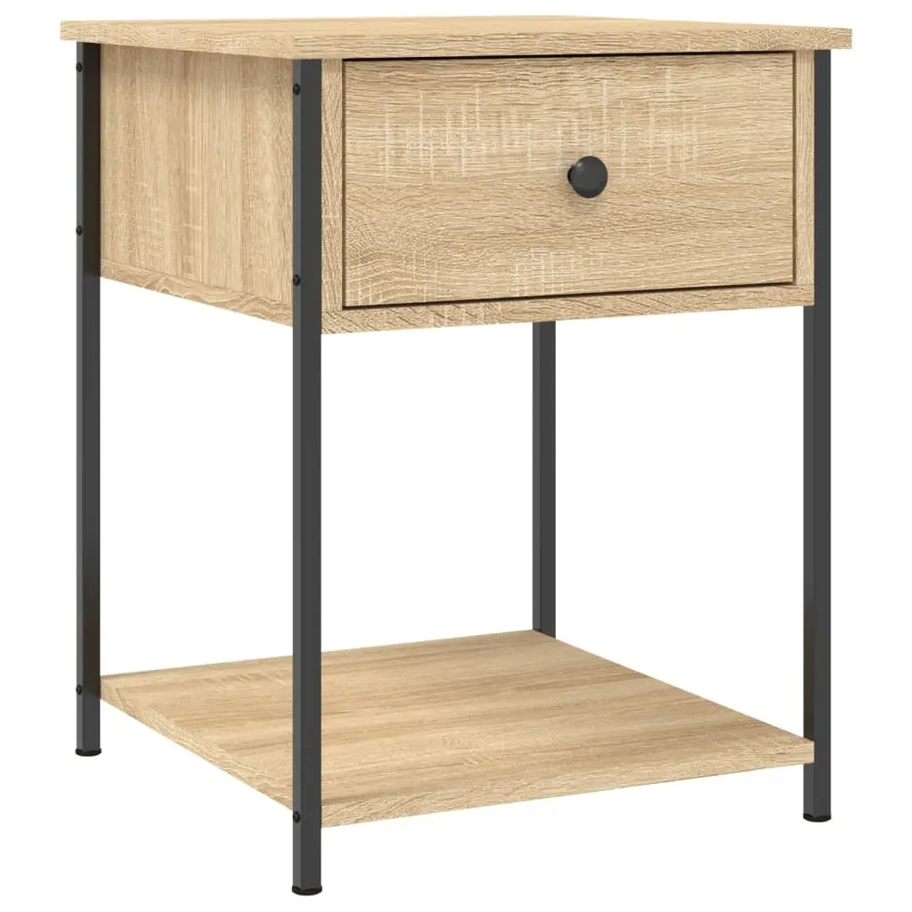 Engineered Wood Nightstands 44x45x58 cm Brown 2 pcs
