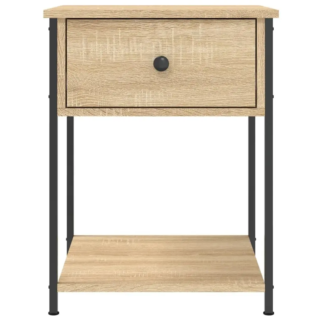 Engineered Wood Nightstands 44x45x58 cm Brown 2 pcs