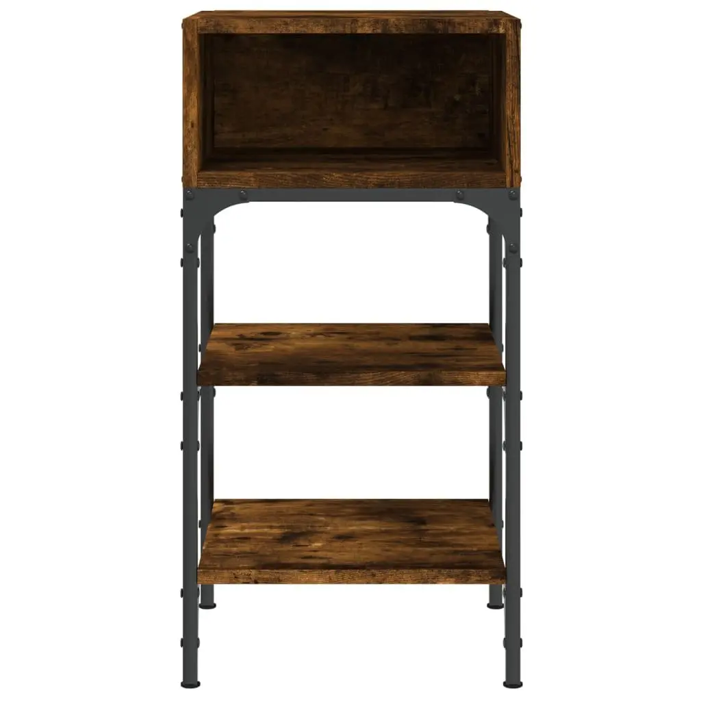 Bedside Tables Engineered Wood 35x34.5x70 cm Brown 2 pcs