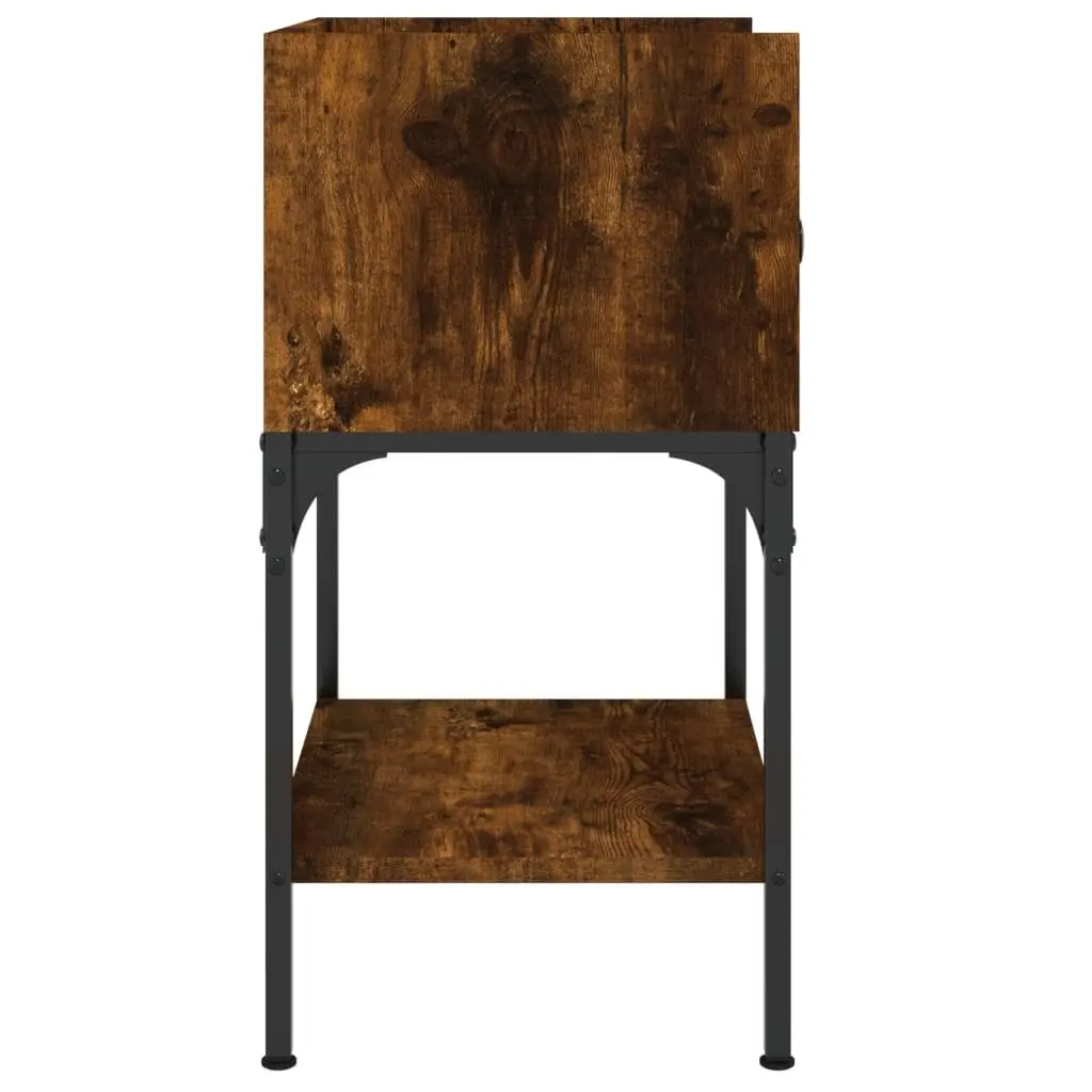 Brown Bedside Tables 2 pcs 40.5x31x60 cm