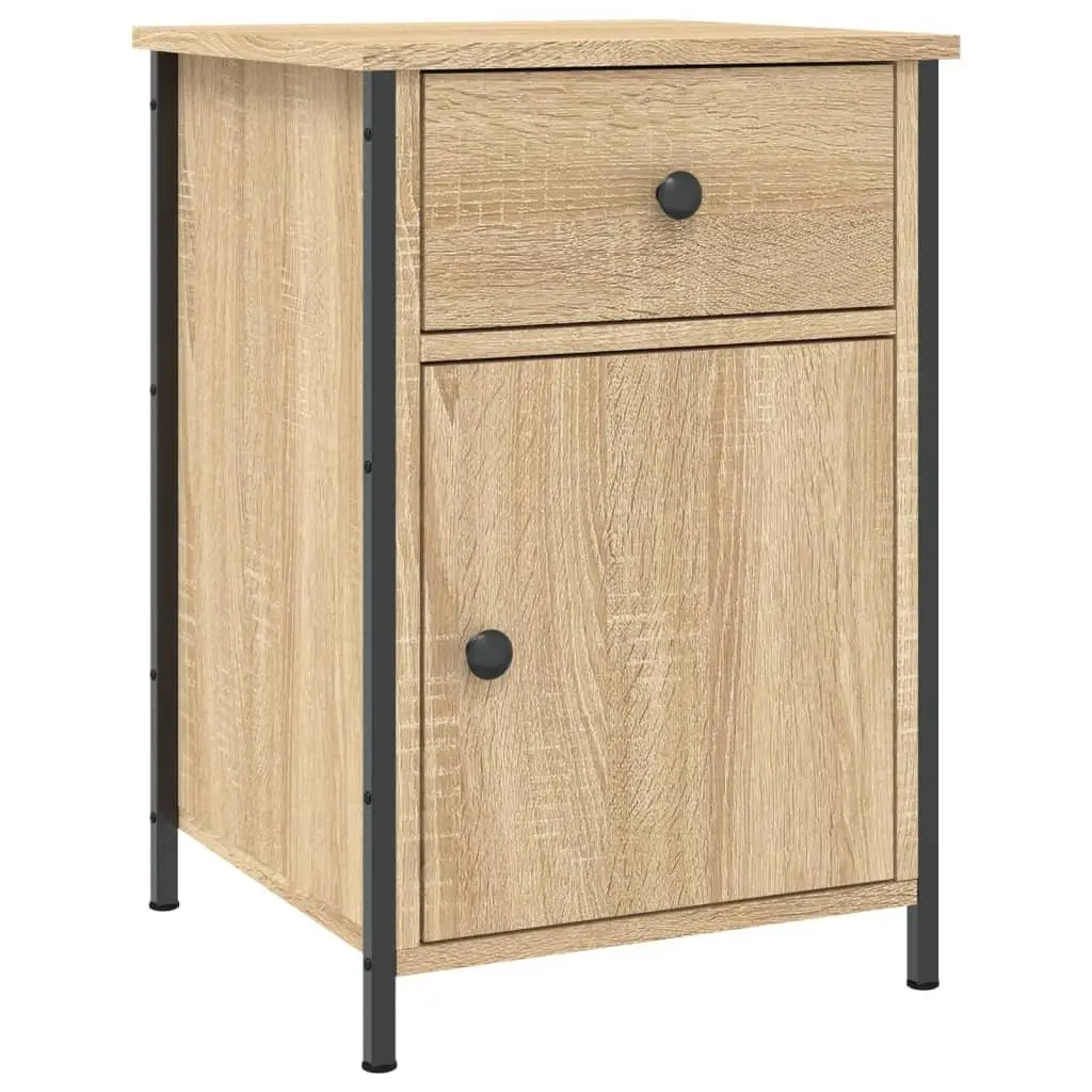 Brown Nightstand Set for Bedroom Storage