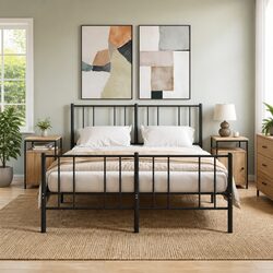 Quality Brown Sonoma Oak Bedside Cabinets Set of 2