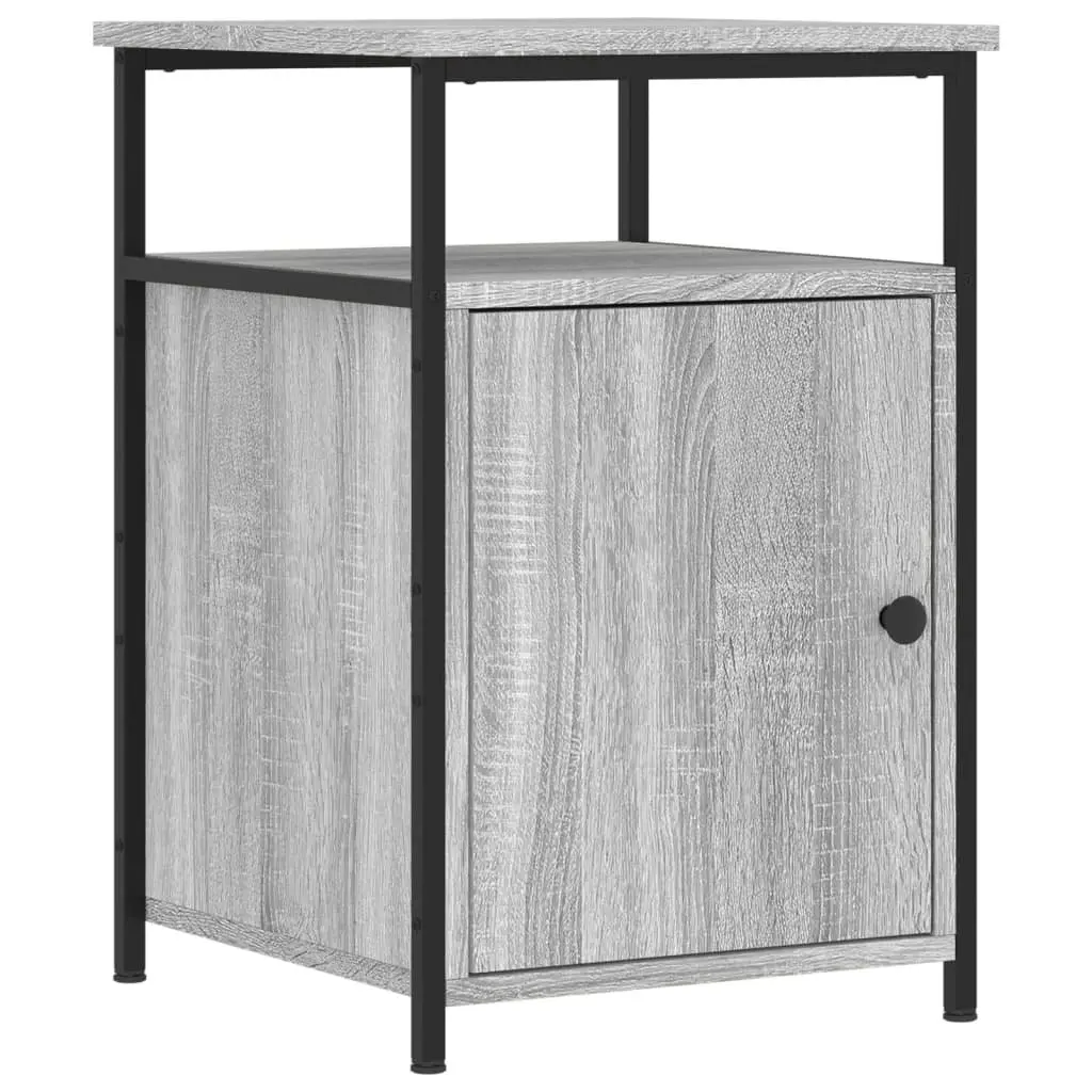 Grey Sonoma Bedside Cabinets, 2 pcs