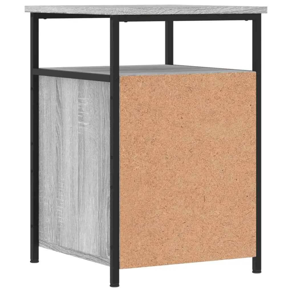 Grey Sonoma Bedside Cabinets, 2 pcs