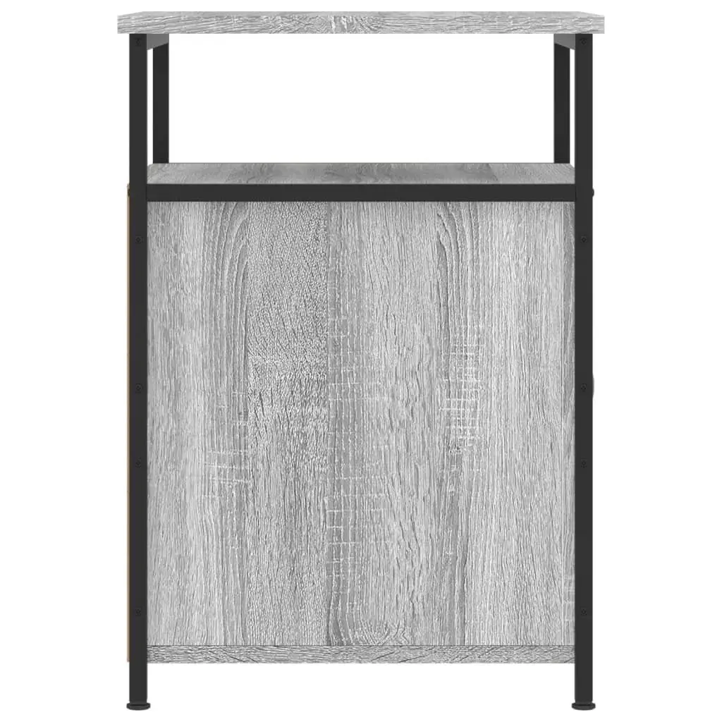 Grey Sonoma Bedside Cabinets, 2 pcs