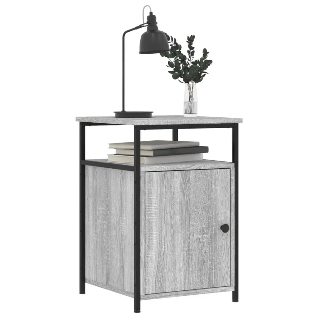 Grey Sonoma Bedside Cabinets, 2 pcs