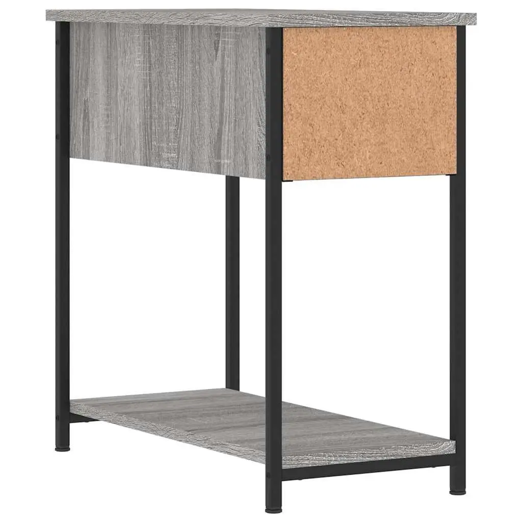 Bedside Cabinets 2 pcs Grey Sonoma Engineered Wood