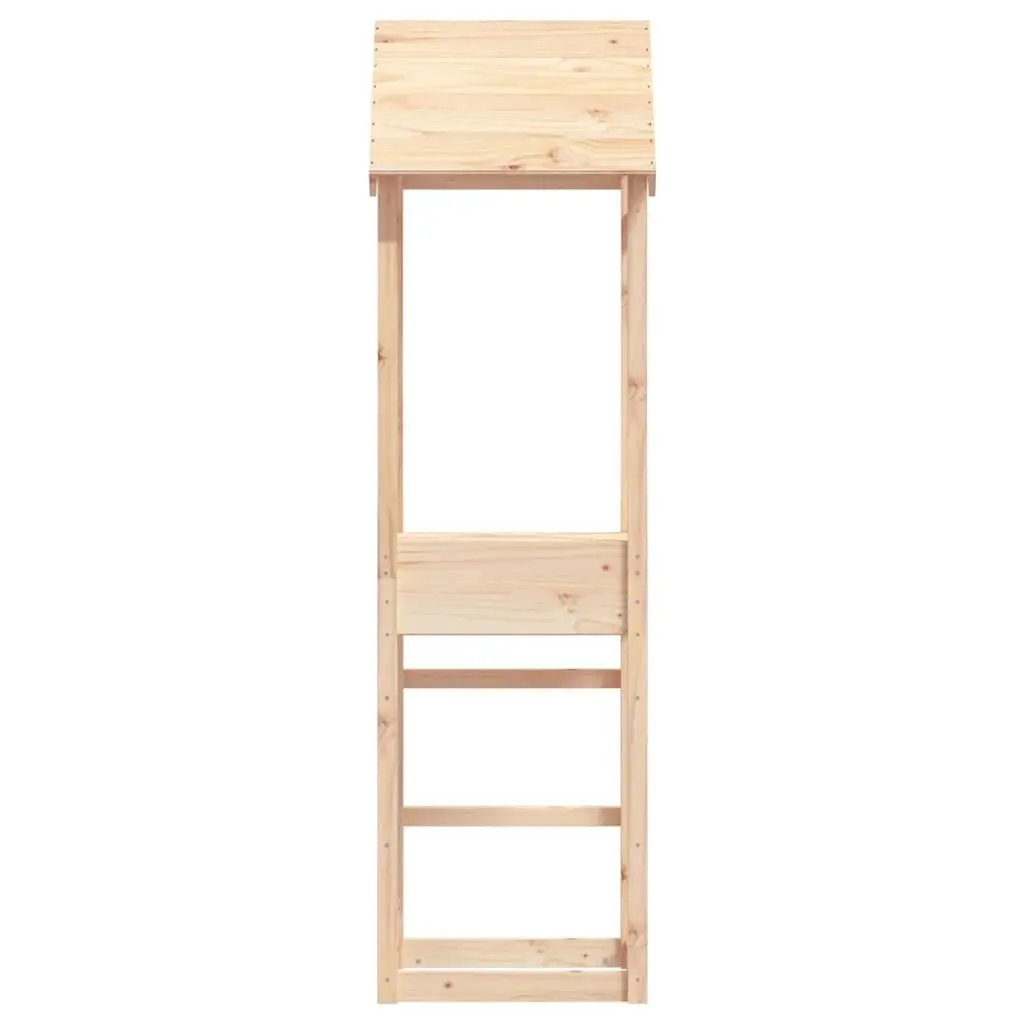 Solid Pine Wooden Play Tower 53x46.5x194 cm