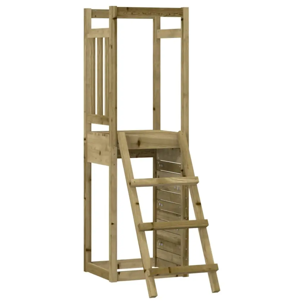Wooden Playset Impregnated Pinewood 53 x 46.5 x 169 cm Brown