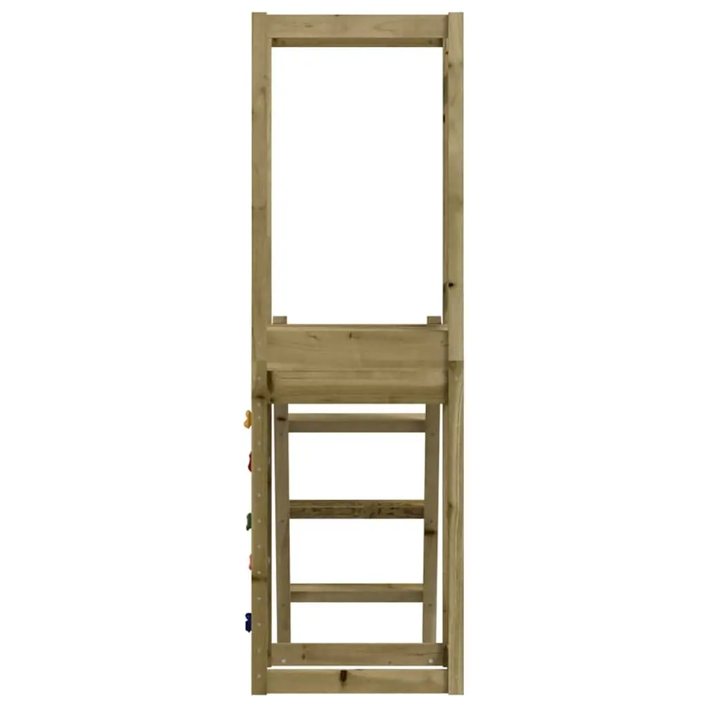 Wooden Playset Impregnated Pinewood 53 x 46.5 x 169 cm Brown