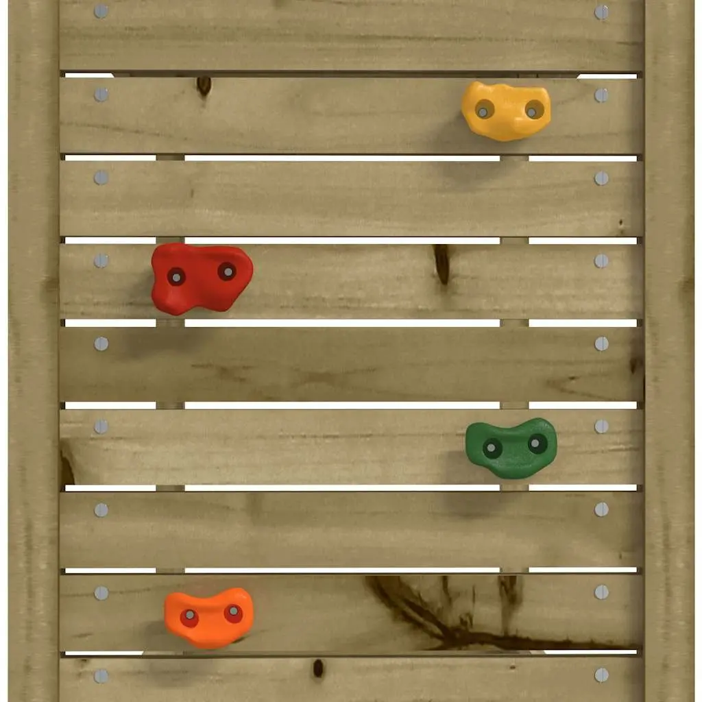 Wooden Playset Impregnated Pinewood 53 x 46.5 x 169 cm Brown