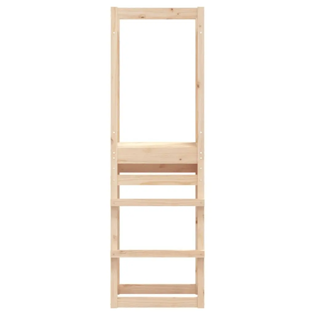 Solid Wood Pine Play Tower for Outdoor Fun