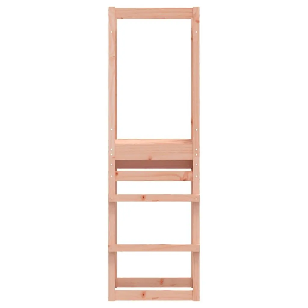 Wooden Play Tower Solid Douglas Wood 53x46.5x169cm Brown