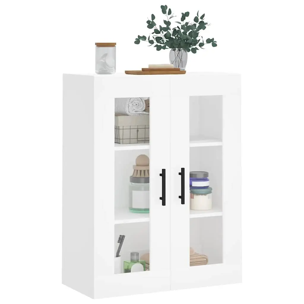 Wall Mounted Cabinet with Glass Door