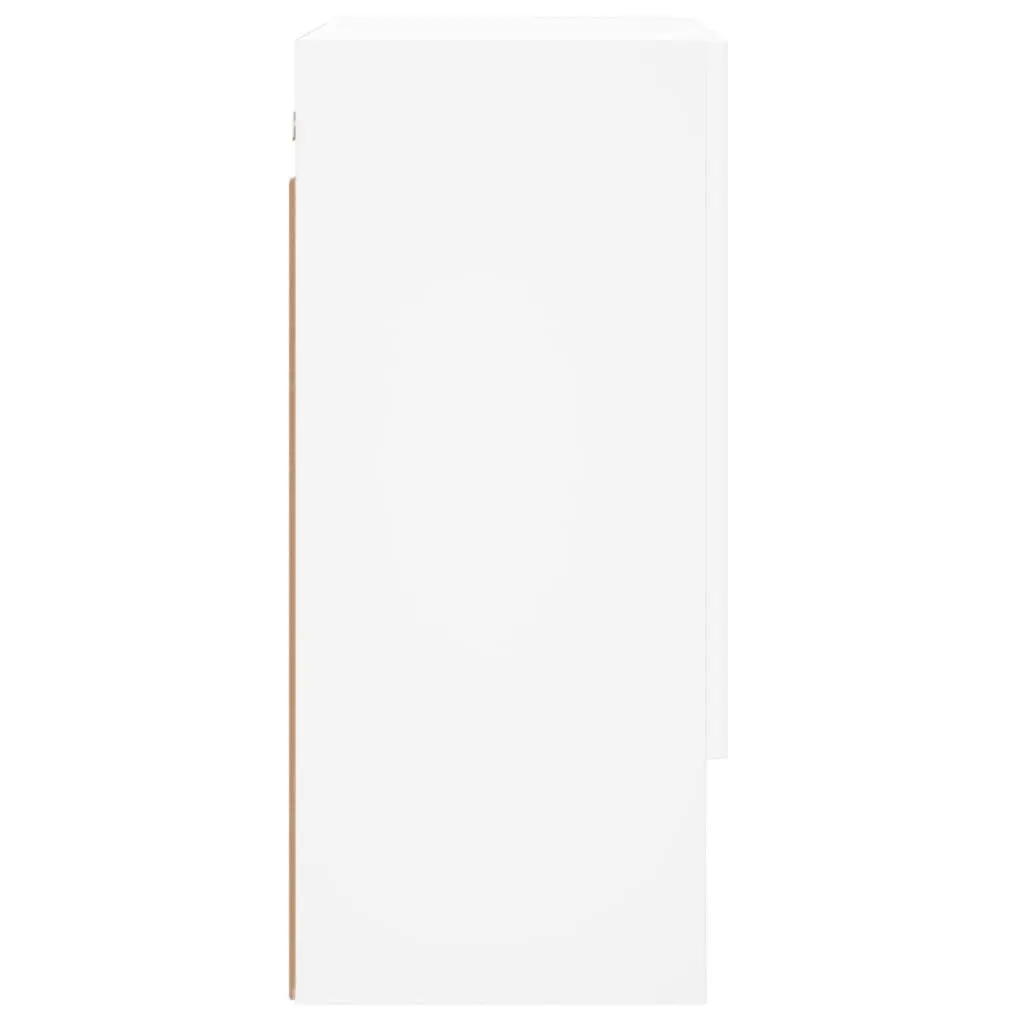 Wall-Mounted Storage Cabinet in White 60x31x70cm