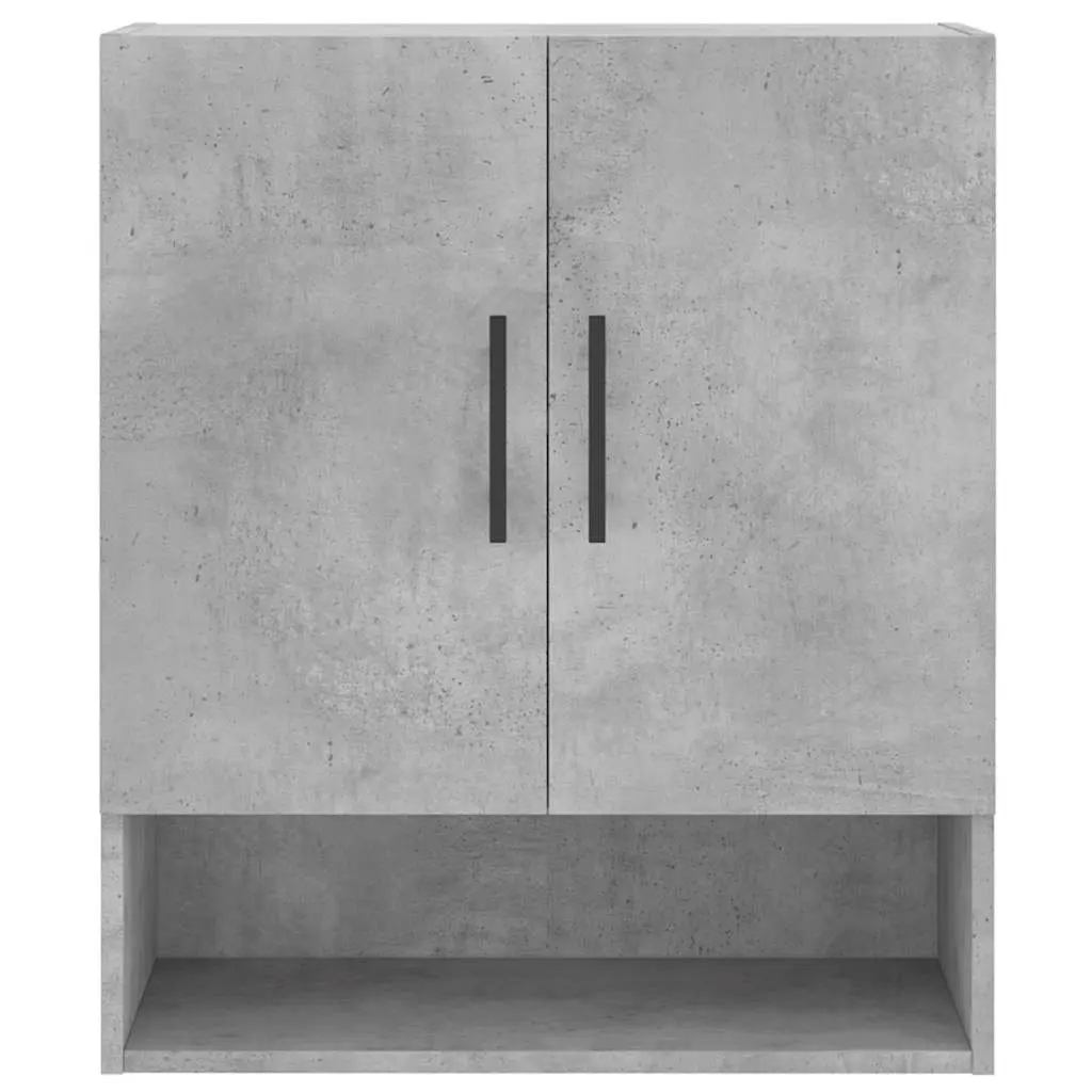 Grey Wall Storage Cabinet 60x31x70 cm