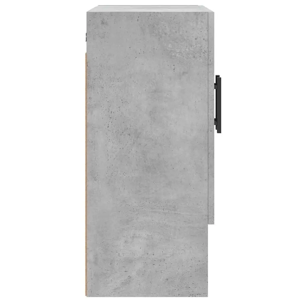 Grey Wall Storage Cabinet 60x31x70 cm