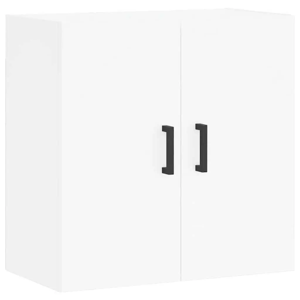 Wall-Mounted Floating Storage Cabinet in White