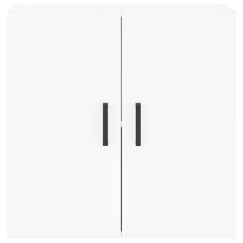 Wall-Mounted Floating Storage Cabinet in White