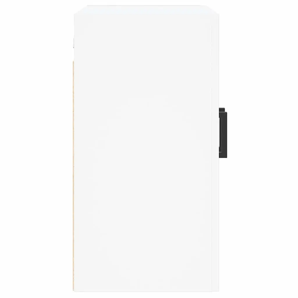 Wall-Mounted Floating Storage Cabinet in White
