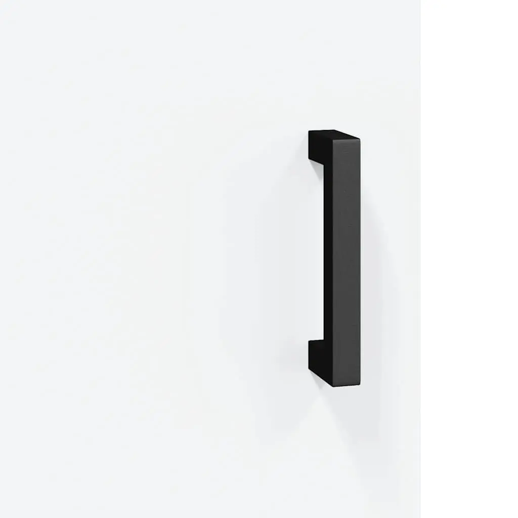 Wall-Mounted Floating Storage Cabinet in White