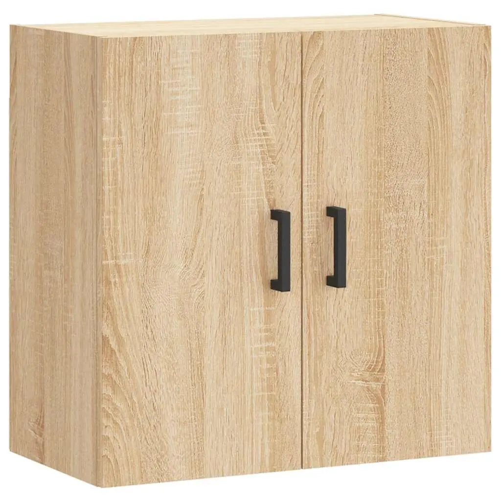 Brown Floating Wall Cabinet Storage Organizer 60x31x60cm