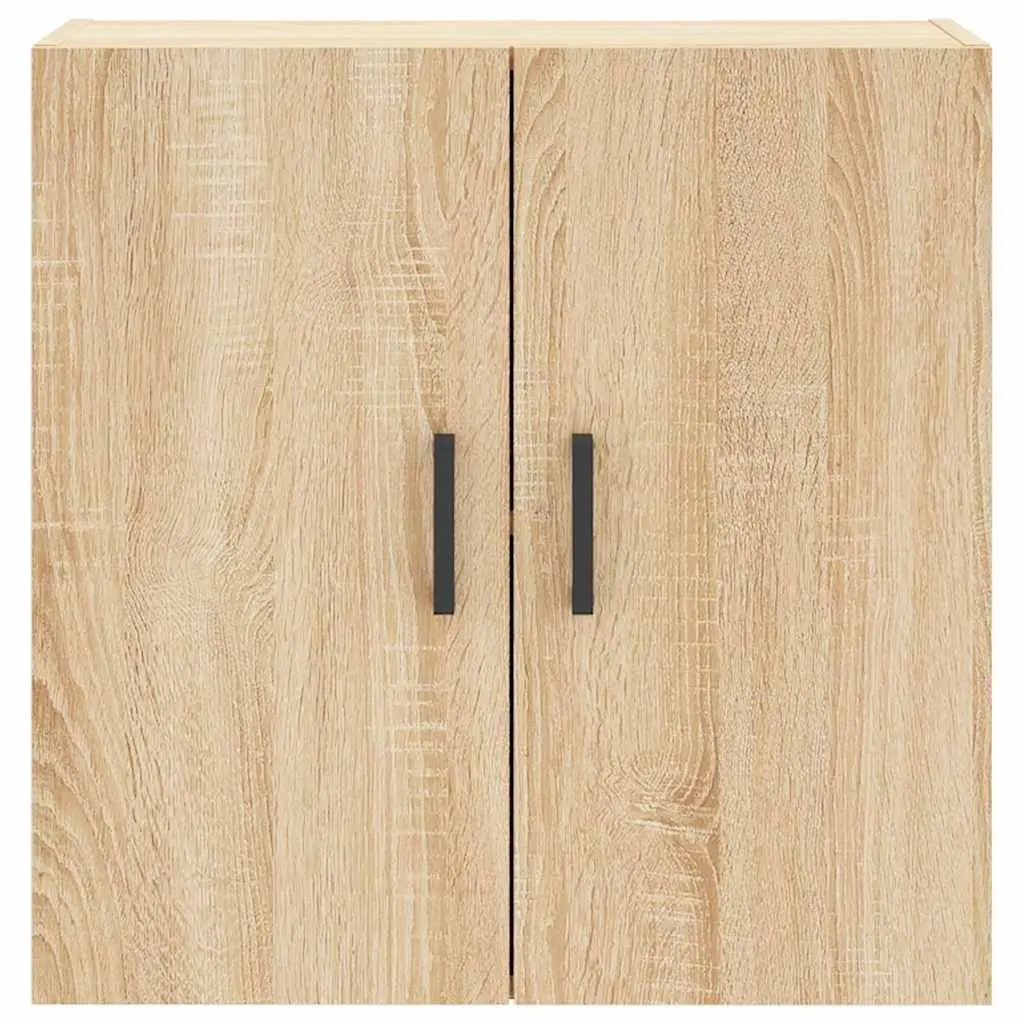 Brown Floating Wall Cabinet Storage Organizer 60x31x60cm