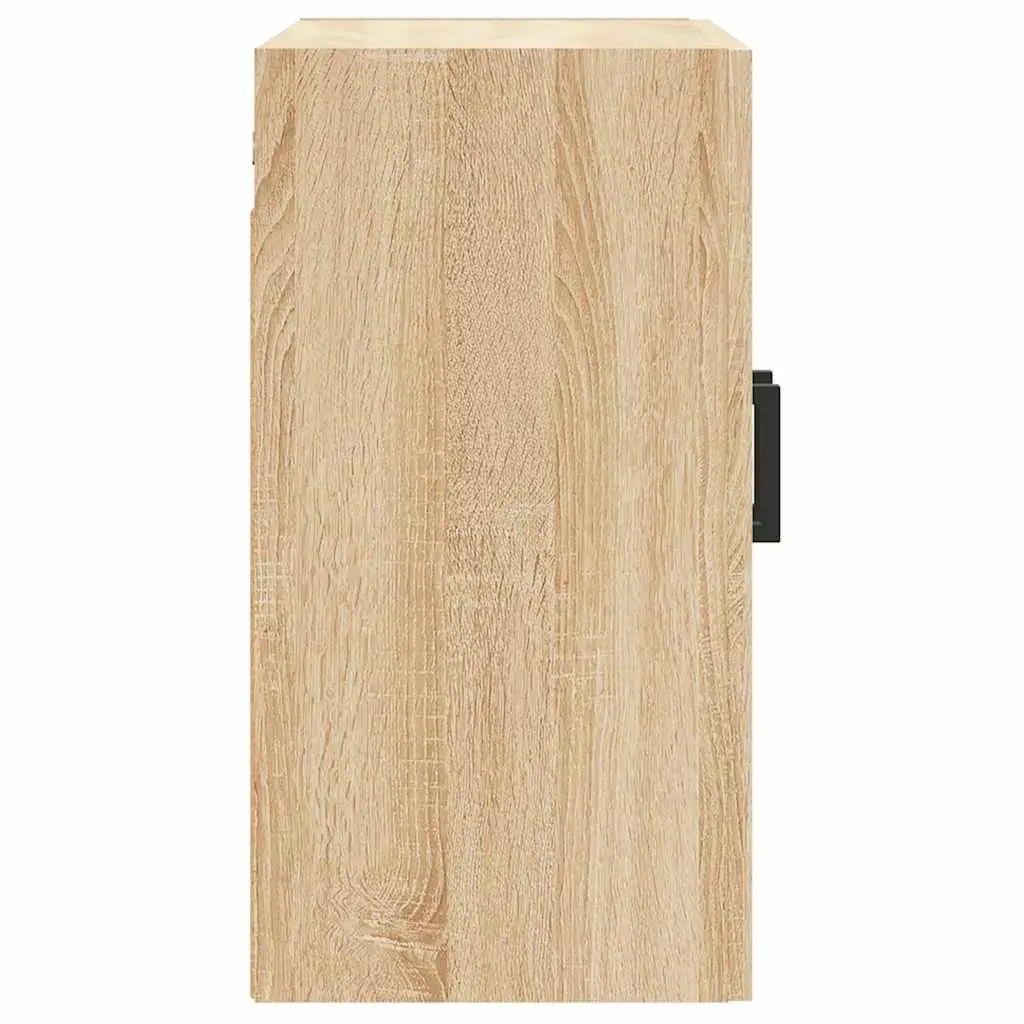 Brown Floating Wall Cabinet Storage Organizer 60x31x60cm