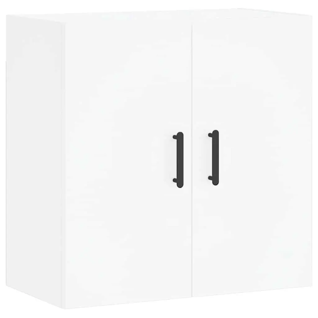 Wall-Mounted Storage Cabinet Engineered Wood 60x31x60cm White