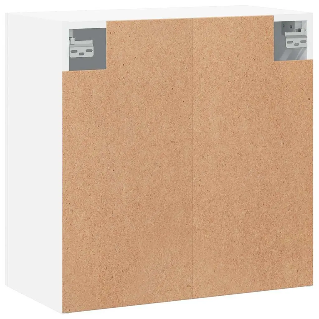 Wall-Mounted Storage Cabinet Engineered Wood 60x31x60cm White
