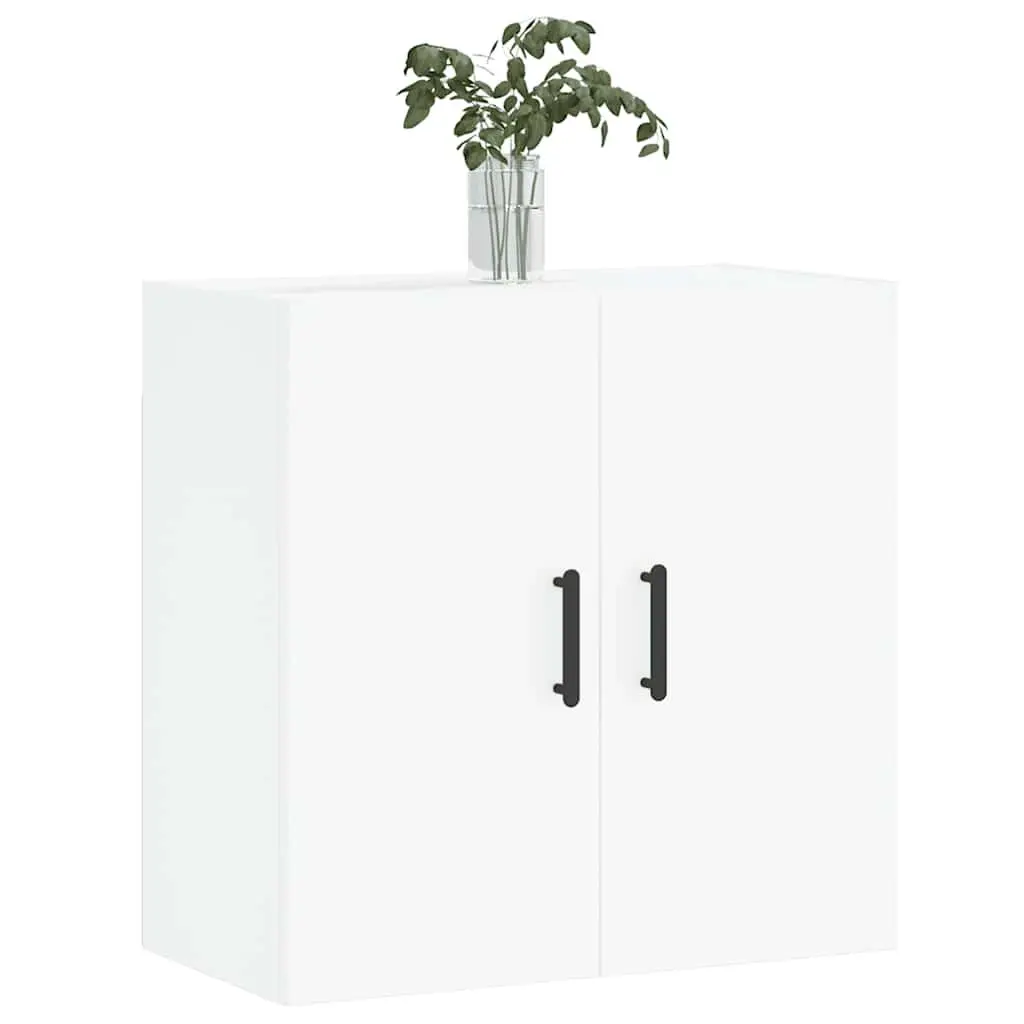 Wall-Mounted Storage Cabinet Engineered Wood 60x31x60cm White