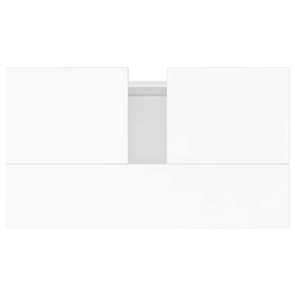 Bathroom Cabinet Engineered Wood 58x33x60 cm Black