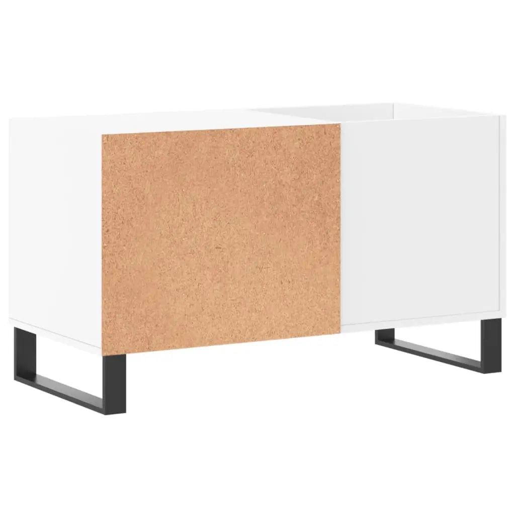 White Record Cabinet for Vinyl LPs