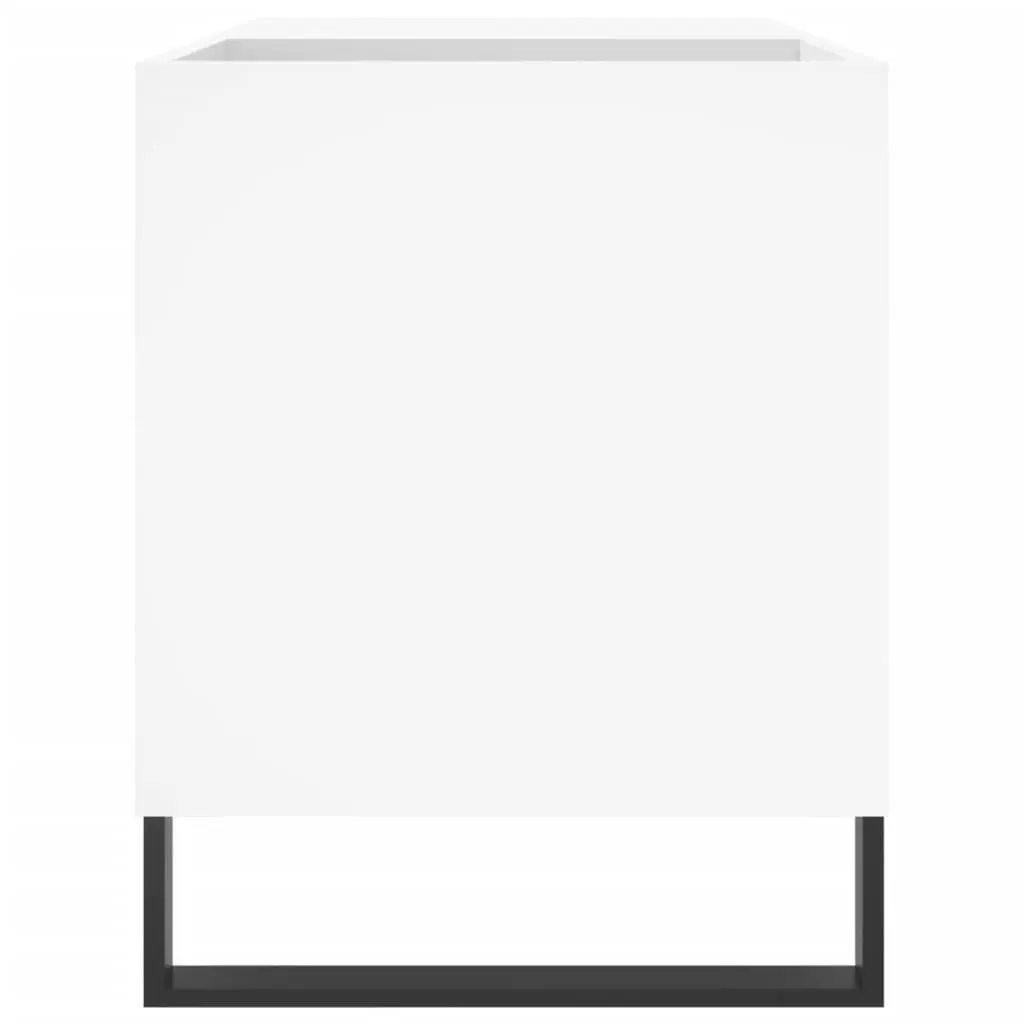 White Record Cabinet for Vinyl LPs