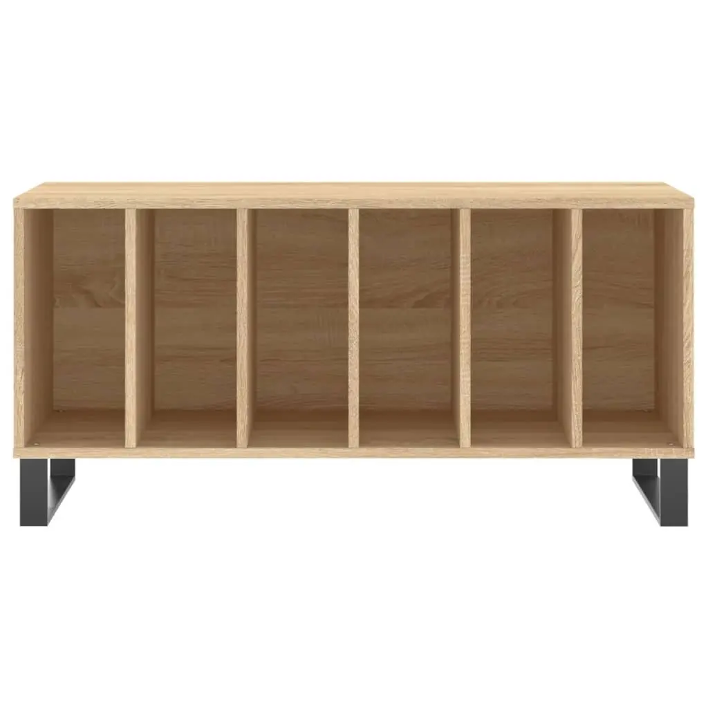 Record Cabinet Engineered Wood 100 x 38 x 48 cm Brown