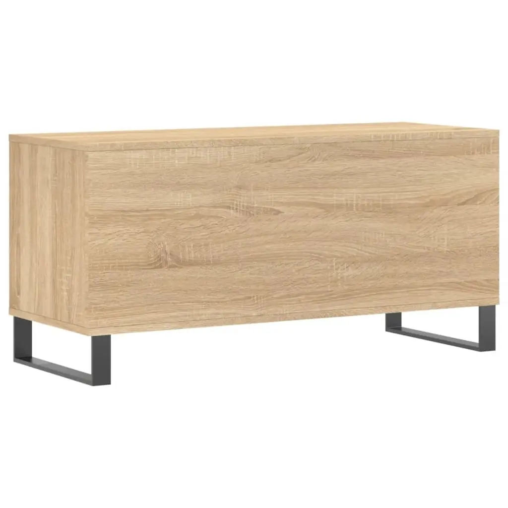 Record Cabinet Engineered Wood 100 x 38 x 48 cm Brown