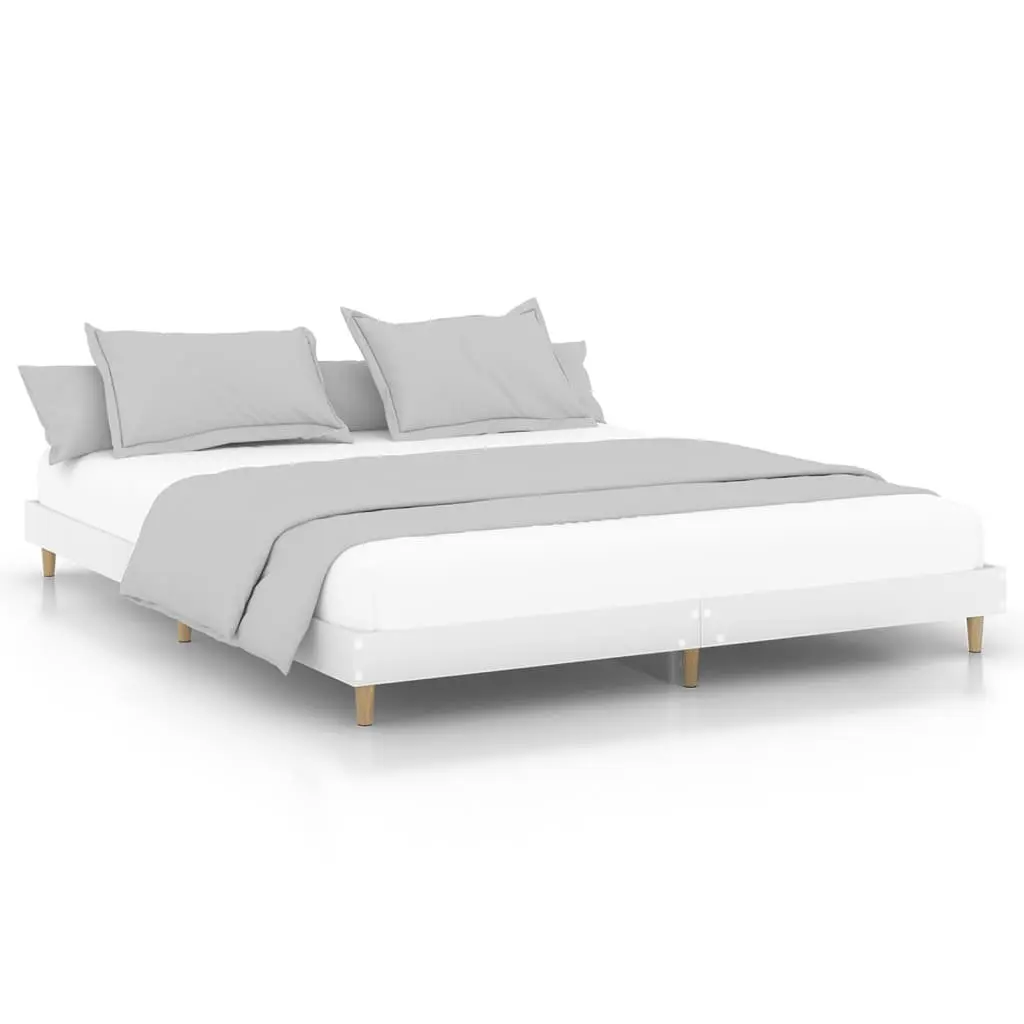 White King Bed Frame 183x203cm for Comfort