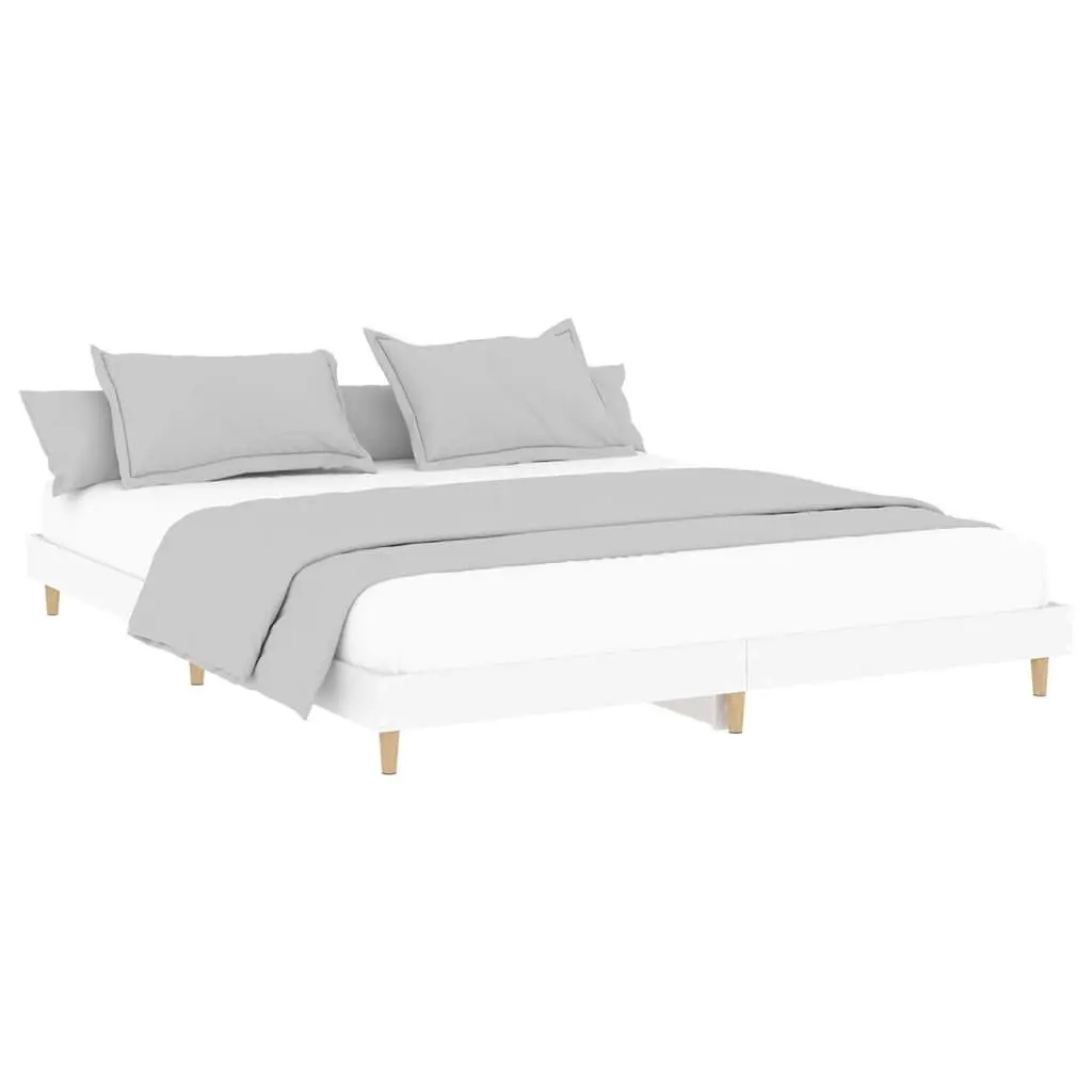 White King Bed Frame 183x203cm for Comfort