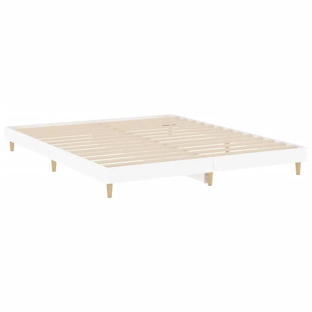 White King Bed Frame 183x203cm for Comfort