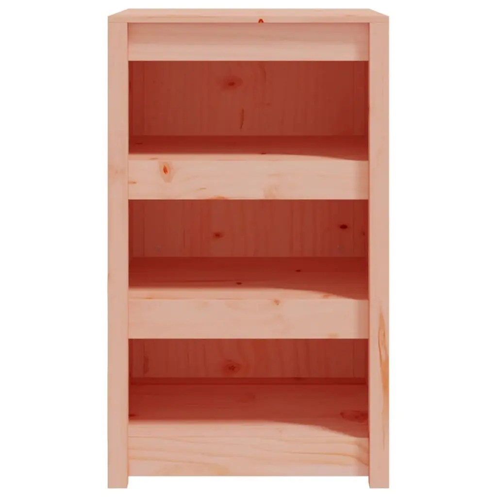 Brown Solid Wood Outdoor Kitchen Storage Cabinet