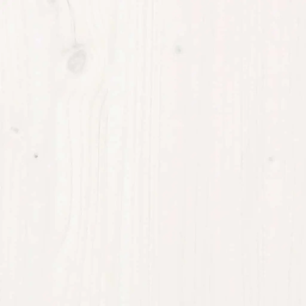 White Solid Pine Kitchen Cabinet Doors 50x9x82cm Flush Mount