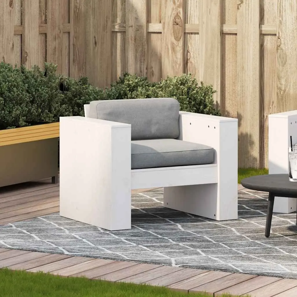 Solid Wood Pine Garden Sofa for Outdoor Spaces