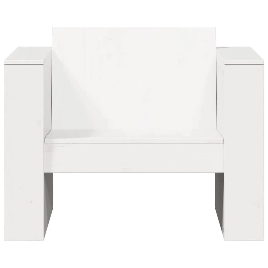Solid Wood Pine Garden Sofa for Outdoor Spaces