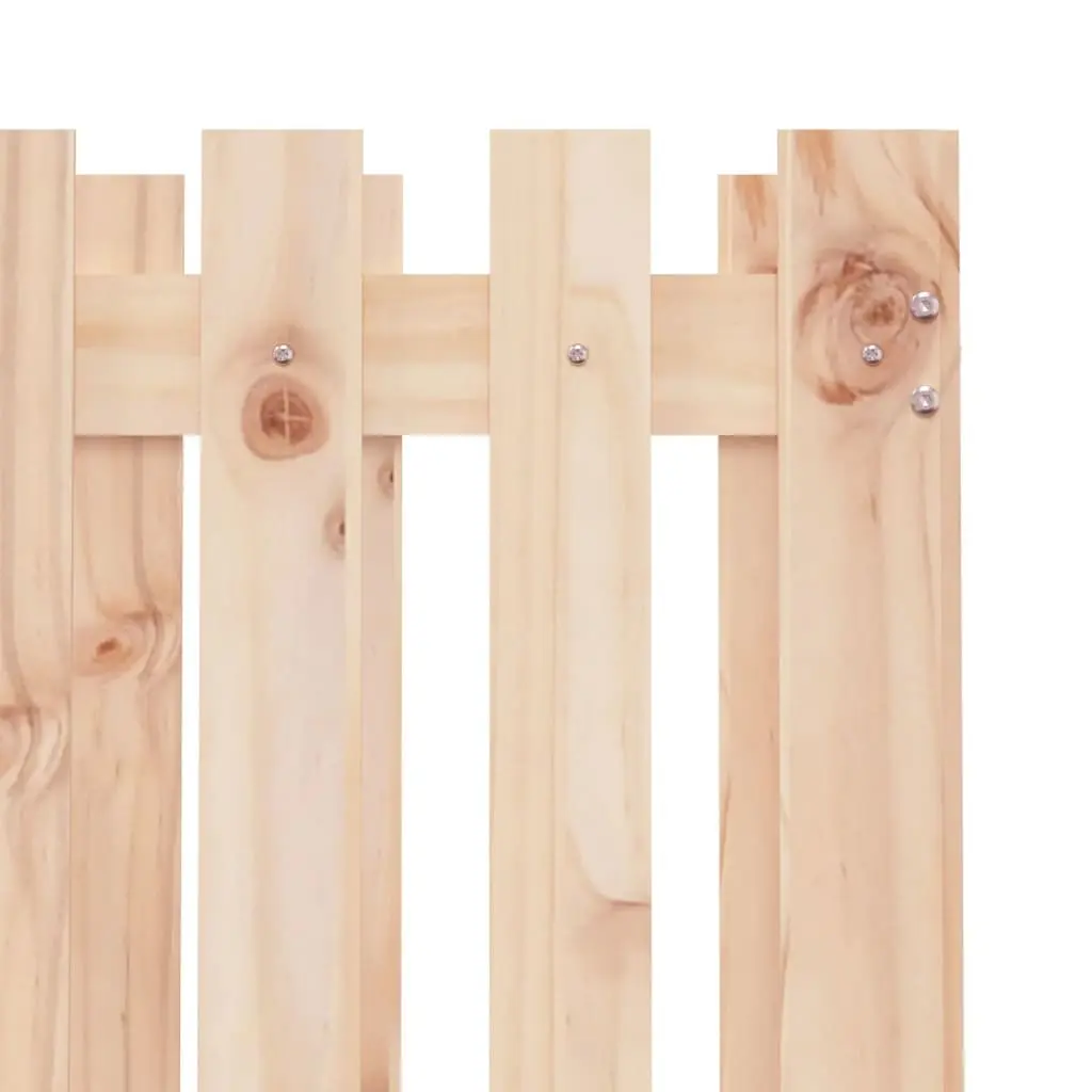 Garden Planter Solid Wood Pine 70x70x70 cm Brown